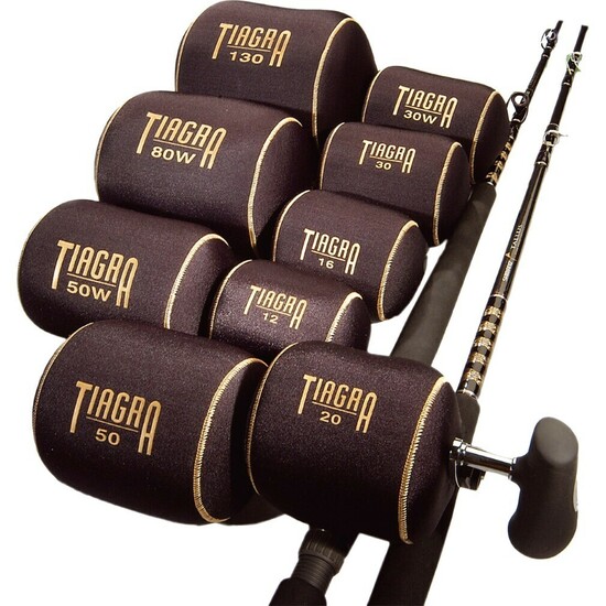 Shimano Tiagra 12 Reel Cover - Neoprene Overhead Fishing Reel Cover