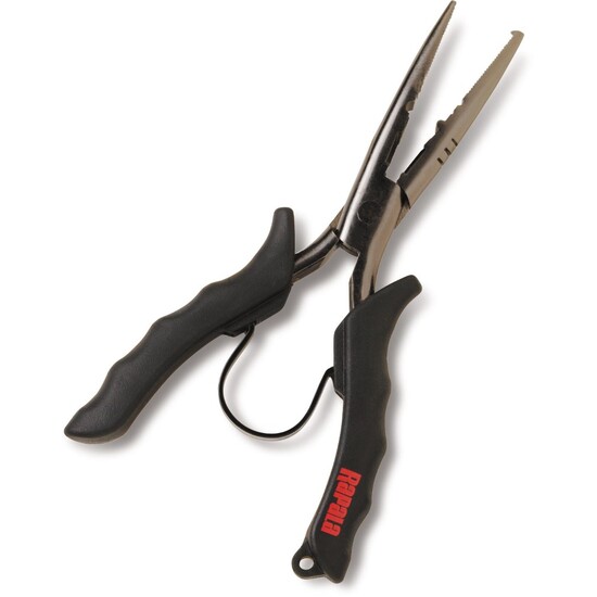 22cm Rapala Stainless Steel Fishing Pliers with Side Cutter and Crimper Function