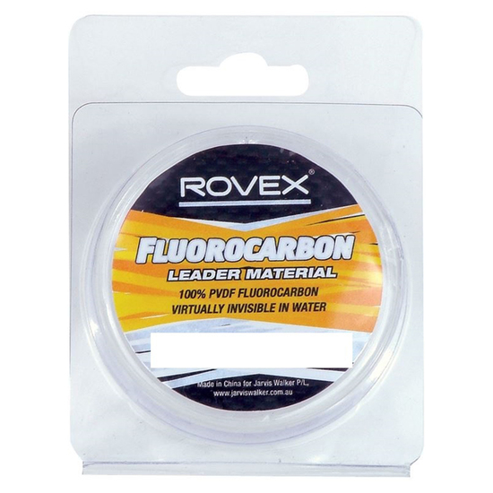 20m Spool of 15lb Rovex Fluorocarbon Leader Material-100% PVDF Fluorocarbon