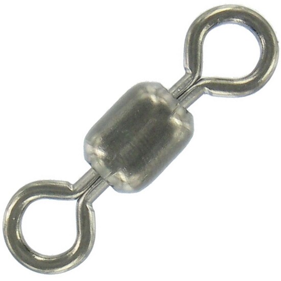 12 Pack of Size 1 Shogun S458 Black Crane Fishing Swivels - 160lb