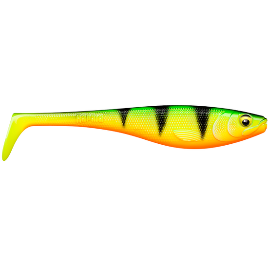 Rapala Soft Peto 18cm Paddle Tail Shad Lure - Firetiger