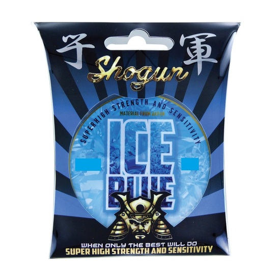 500m Spool of 8lb Shogun Ice Blue Monofilament Fishing Line - Grey Co-Polymer Line