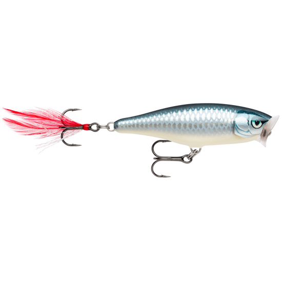 7cm Rapala Skitter Pop Topwater Popper Fishing Lure - Baby Aspius
