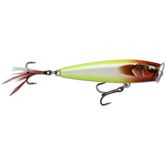 9.5cm Rapala Skitter Pop Elite Topwater Popper Fishing Lure - Gilded Clown