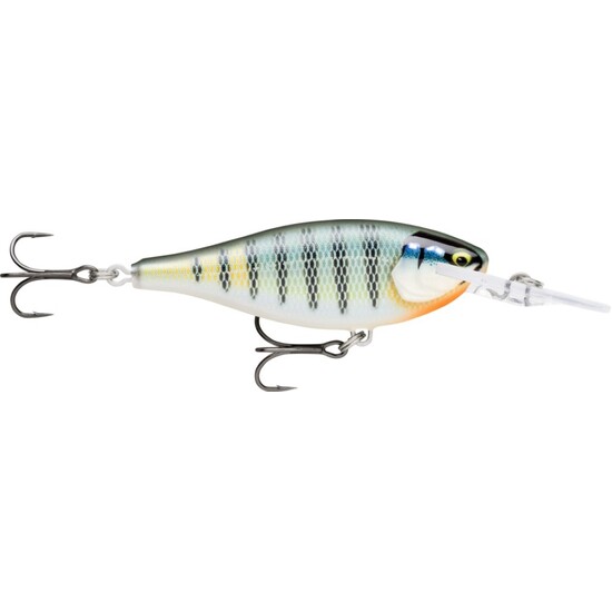 7.5cm Rapala Shad Rap Elite (Floating) Fishing Lure Colour - Gilded Blue Gill