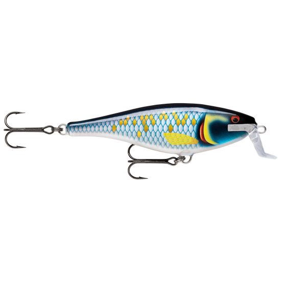 14cm Rapala Super Shad Rap Shallow Diving Crankbait Lure - Scaled Baitfish