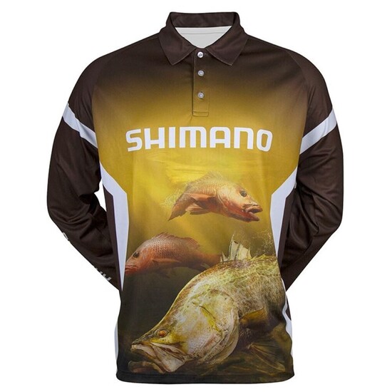 Shimano Northern Native Species Long Sleeve Fishing ShirtUPF 30