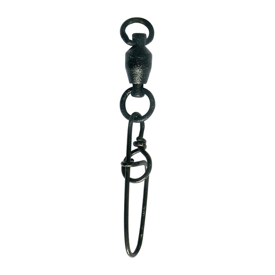 10 x Packets of Mustad Stay-Lok Fishing Snaps With Ball Bearing Swivel - Size 1.1