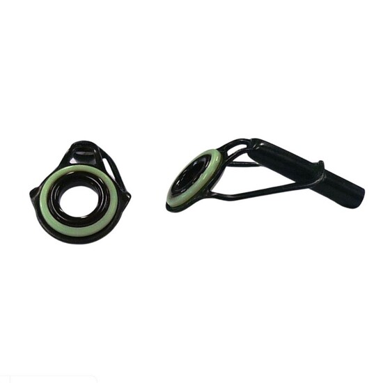 8.0mm x 2.0mm Black General Purpose Replacement Fishing Rod Tip with Luminous Ring