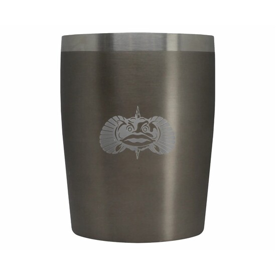 Graphite Toadfish Outfitters 10oz Non-Tipping Rocks Tumbler Cup - Double Walled Stainless
