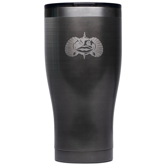 Graphite Toadfish Outfitter Stainless Steel 20oz Tumbler with Lid -Double Wall Insulation