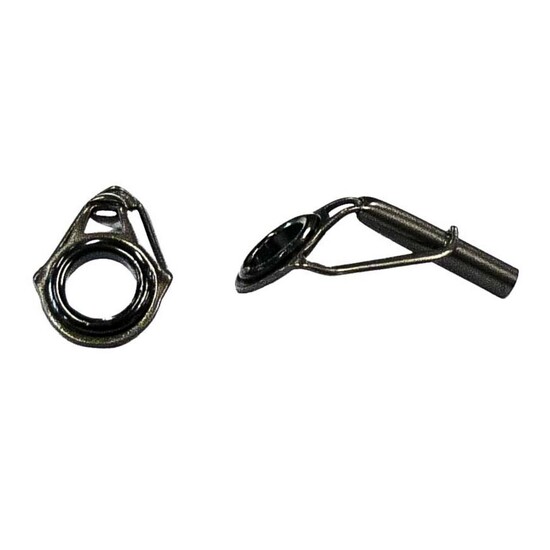 6.0mm x 2.0mm Gun Metal Replacement Fishing Rod Tip with Titanium Insert