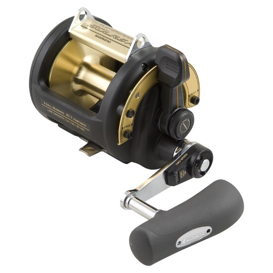 Shimano TLD 2 Speed 50LRSA Overhead Game Reel with Lever Drag