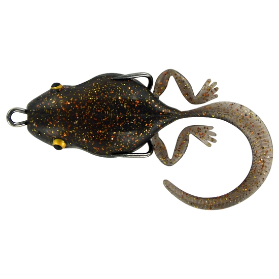 Chasebaits Lures Wiggle Bomb 35mm Weedless Double Hook 2Pcs Fishing Lure - Bronze