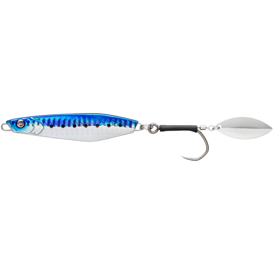 40gm Williamson Thunder Bladed Jig Lure - Blue Silver