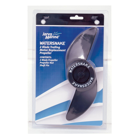 Watersnake 2 Bladed Propeller Kit to Fit 28lb, 30lb & 34lb Motors-Includes Nut & Pin