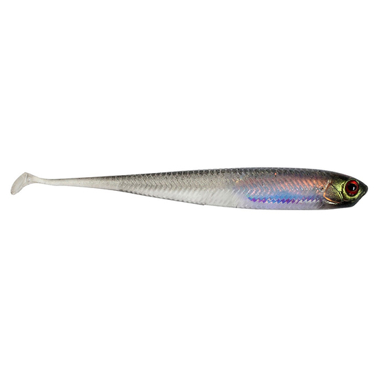 6 Pack of 110mm Zerek Live Flash Minnow Wriggly Soft Plastic Fishing Lure Col:01