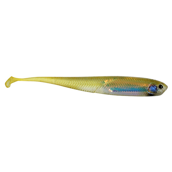 6 Pack of 110mm Zerek Live Flash Minnow Wriggly Soft Plastic Fishing Lure Col:06