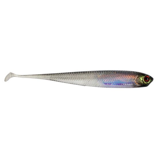 5 Pack of 130mm Zerek Live Flash Minnow Wriggly Soft Plastic Fishing Lure Col:01
