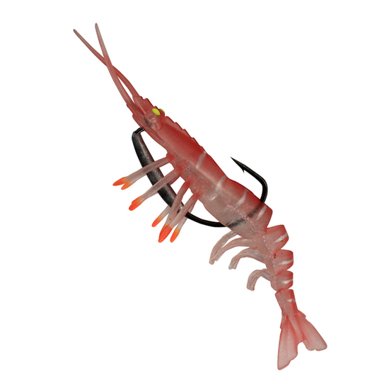 Zerek Lures Live Shrimp Hot Legs 4" - Colour 18