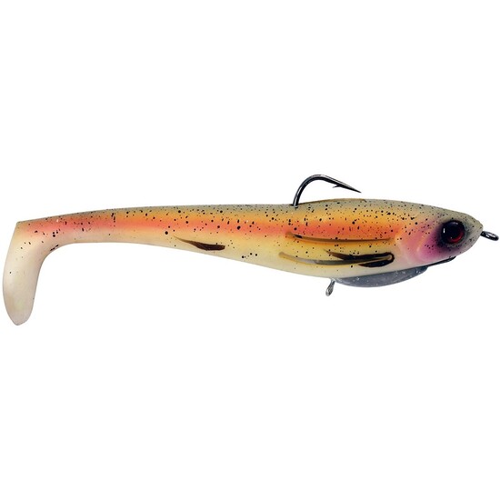Zerek Flat Shad Pro 3.5" Col RT Snagless Soft Plastic Fishing Lure