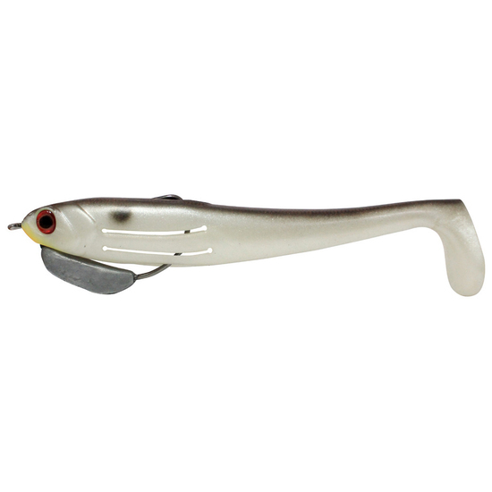 5 Inch Zerek Flat Shad Soft Plastic Fishing Lure Col: 01-Snagless Soft Plastic