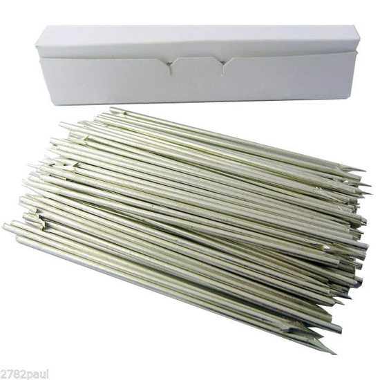 100 x Mustad 455D Size 1/0 Barb Fishing Spear Heads - 210mm Spear Points