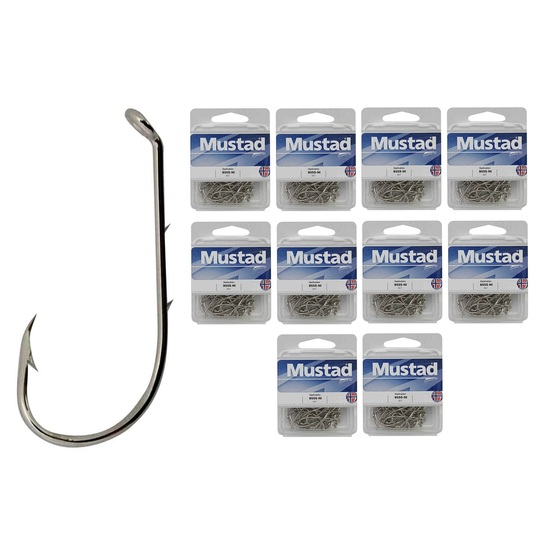 Mustad 92247 Baitholder Hooks (Size: 3, Pack: 10) Mustad 92247