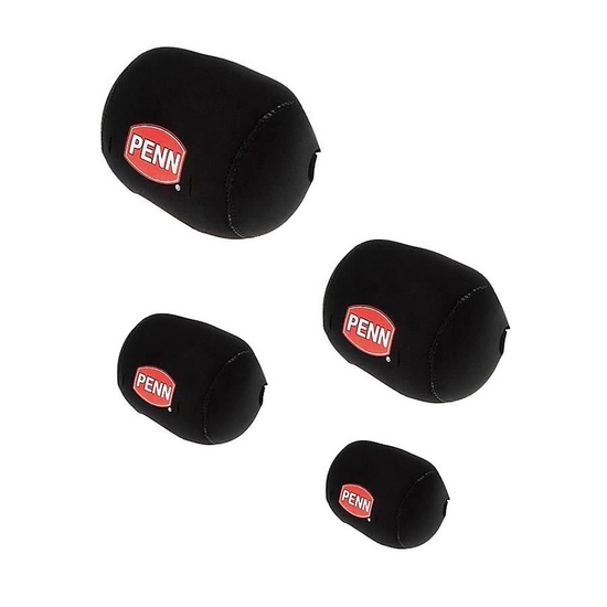 PENN Neoprene Overhead Reel Covers - Bulk 4 Pack - Sizes Small