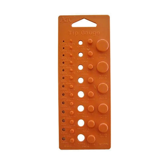 Fishing Rod Tip Measurement Gauge Internal & External