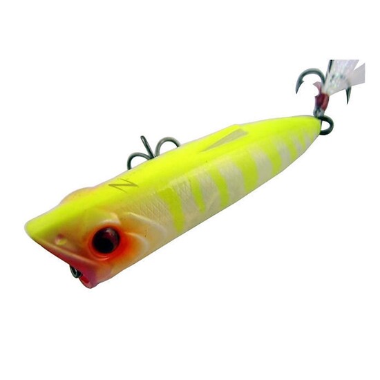 Zerek Poparazzi - 70mm - 9.5 Grams Top Water Popping Lure- Cht Colour Brand New