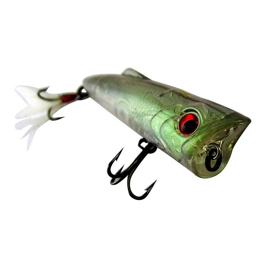 Zerek Poparazzi - 70mm - 9.5 Grams Top Water Popping Lure- Sg Colour Brand New