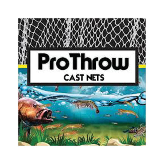 Pro Throw Mono Top Pocket Cast Net with Chain